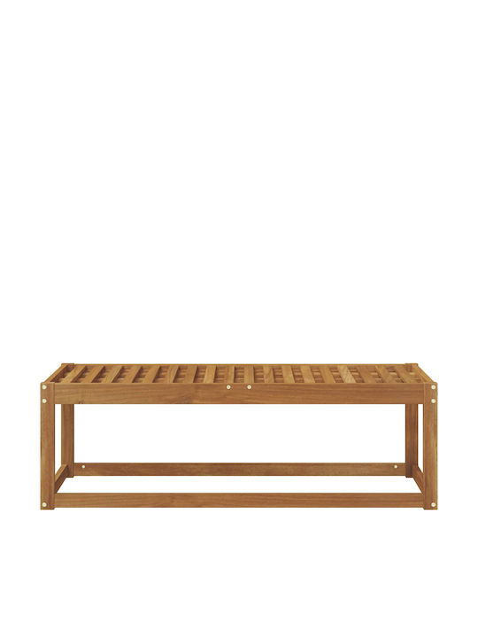 Outdoor Wooden Bench 115x43x37cm