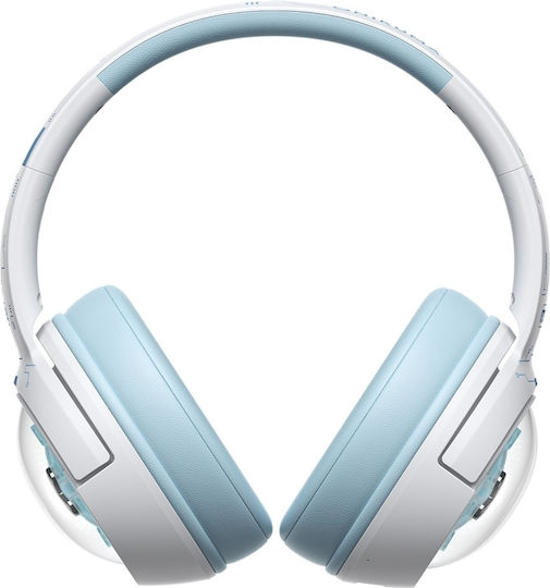 Onikuma GT802 Drahtloses Über Ohr Gaming-Headset mit Bluetooth- und USB-Verbindung Weiß