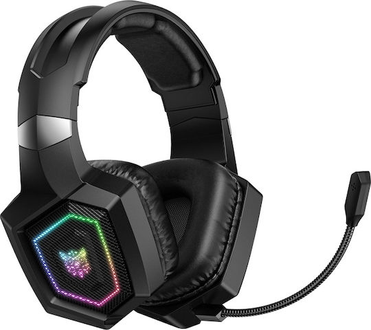 Onikuma GT806 Drahtloses Über Ohr Gaming-Headset mit Bluetooth- und USB-Konnektivität