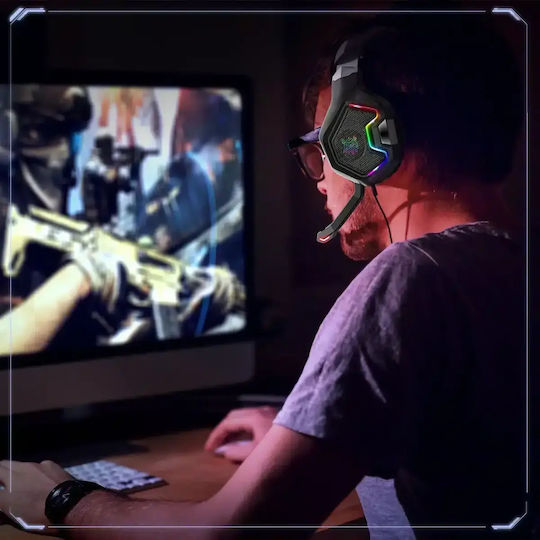 Onikuma K10 Over Ear Gaming Headset with Connection 3.5mm / USB