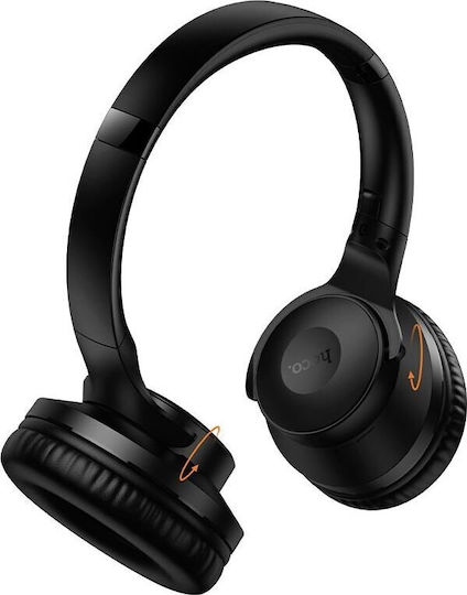 Hoco W71 Kabellose Bluetooth Über Ohr Kopfhörer mit 26 Stunden Wiedergabezeit Schwarz