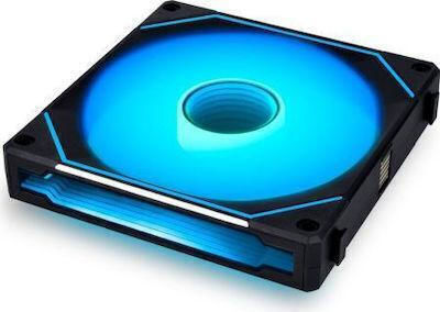 Lian Li UNI FAN SL-INF Reverse Blade Case Fan 140mm (72.7cfm) with ARGB Lighting and 4-Pin PWM Connection