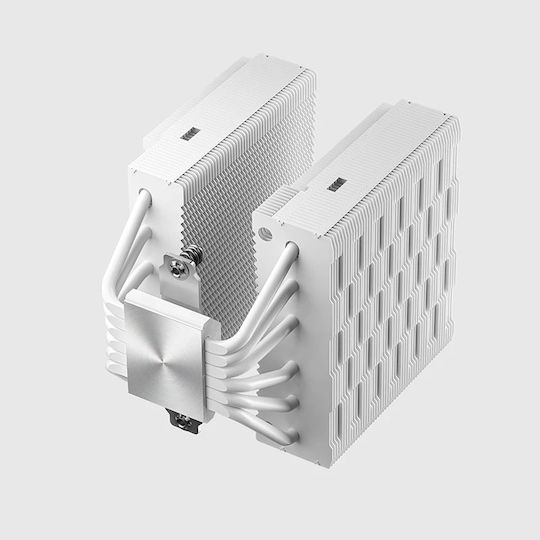 Sudokoo SK620V CPU Cooling Fan Dual Fan For Socket AM4/AM5/1200/1700 White