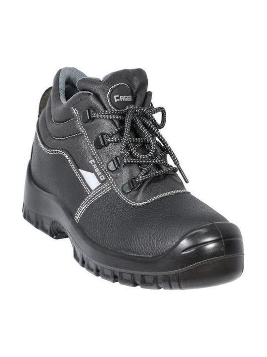 Fageo Ghete de Securitate Impermeabile Negre S3
