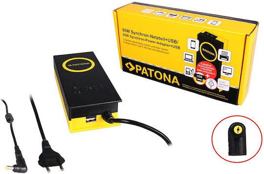 Patona Φορτιστής Laptop 90W 19V 4.7A για Acer / Dell / HP