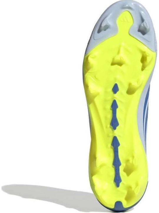 Predator Elite FG Kids Soccer Cleats with Molded Outsole Light Blue