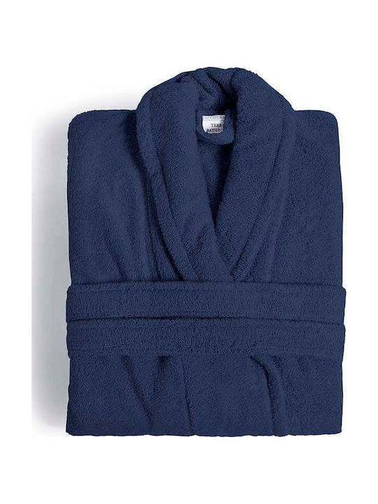 Fieldcrest Ultra Soft Bademantel mit Halsband Rosy Braun 370g/m²