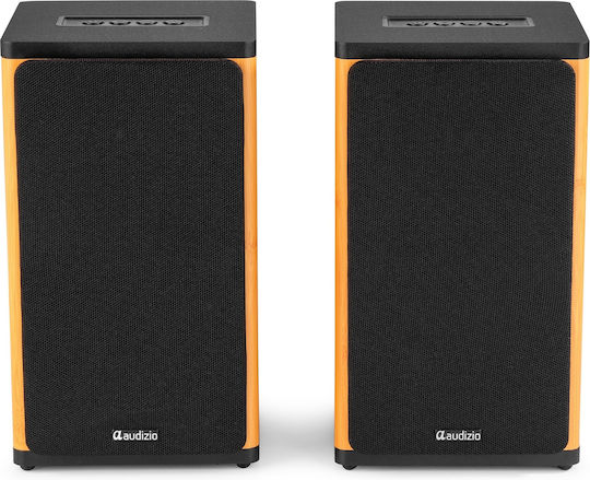 Audizio BS20 Αυτοενισχυόμενα Ηχεία με Bluetooth 50W Bamboo