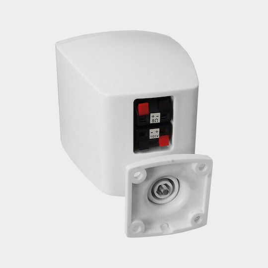 Audio Master Επιτοίχιο Ηχείο 10W (Τεμάχιο) Λευκό 00.000888
