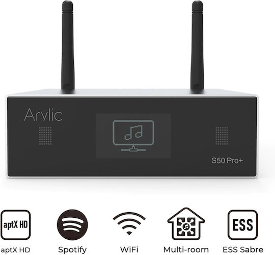 Arylic S50 Pro+ Streamer Μαύρο