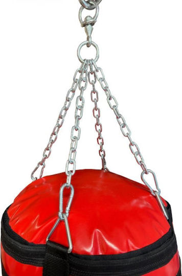Sport Masters Punching Bag Filled with Height 150cm Red