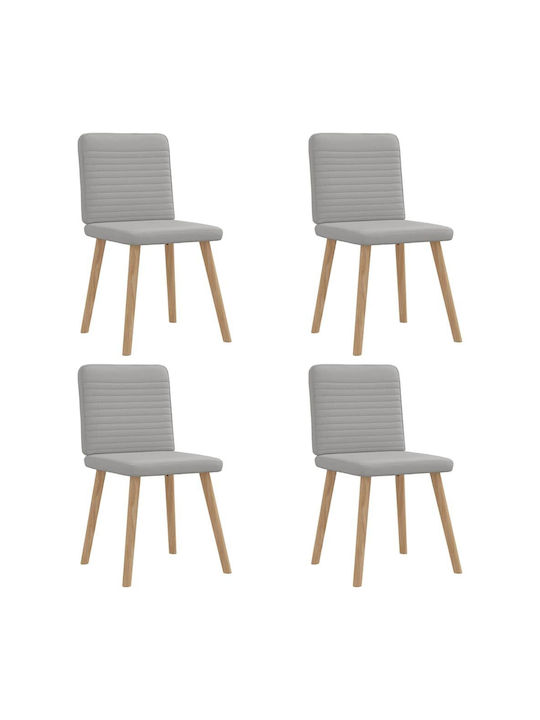 Столички Трапезария Cloud Grey, Grey 4бр 45x54x86бр