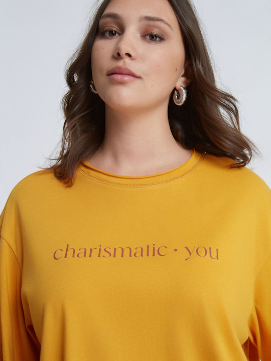 Tricou Damă Galben