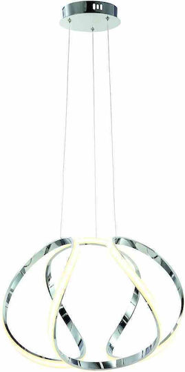 Eko Light Globe Pendant Light Silver 40cm