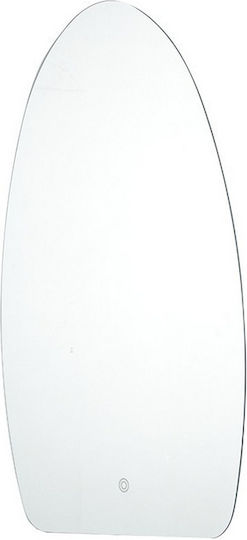 Next Καθρέπτης Ασύμμετρος & LED Φωτισμό 70x40cm