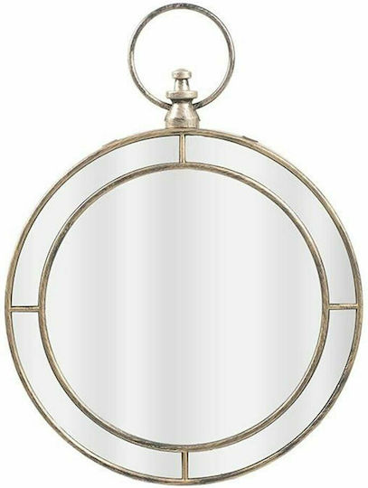 Inart 3-95-058-0044 Καθρέπτης Χρυσός Διαμέτρου 59cm Inart 3-95-058-0044 Καθρέπτης Χρυσός Διαμέτρου 59cm