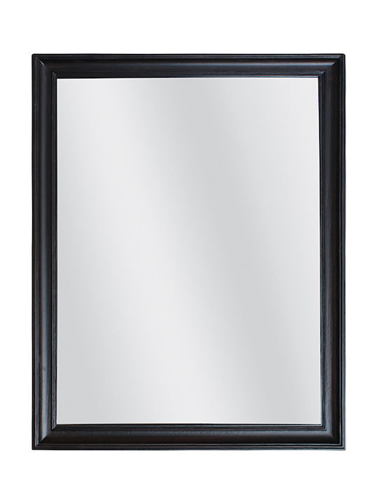 Liberta Frame Като Огледало за Стена с Черен Дърво Рамка 80x60см 1бр