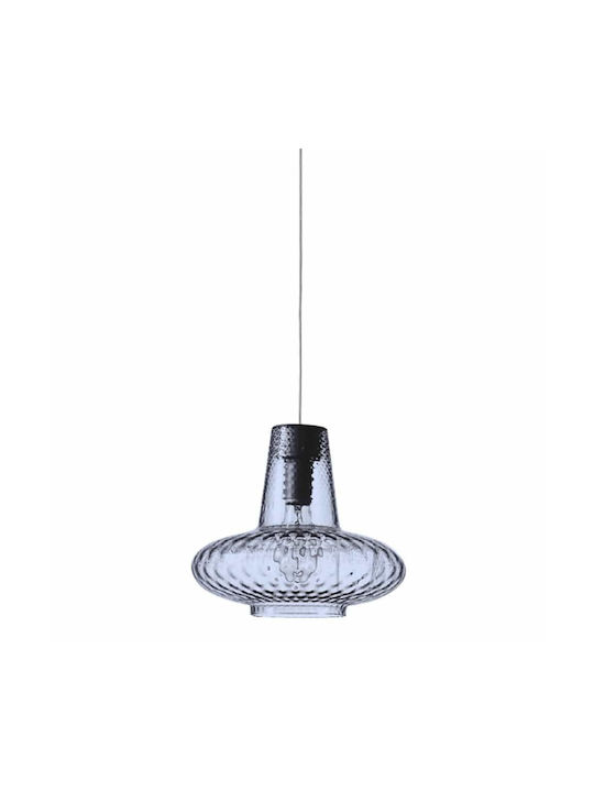 Zafferano Pendant Light Blue with Socket E27 32x315cm
