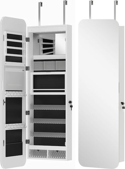 HomCom 83D-140V00BK Καθρέπτης Ολόσωμος Ορθογώνιος Μπεζ & LED Φωτισμό 120x37cm HomCom 83D-140V00BK Καθρέπτης Ολόσωμος Ορθογώνιος Μπεζ & LED Φωτισμό 120x37cm