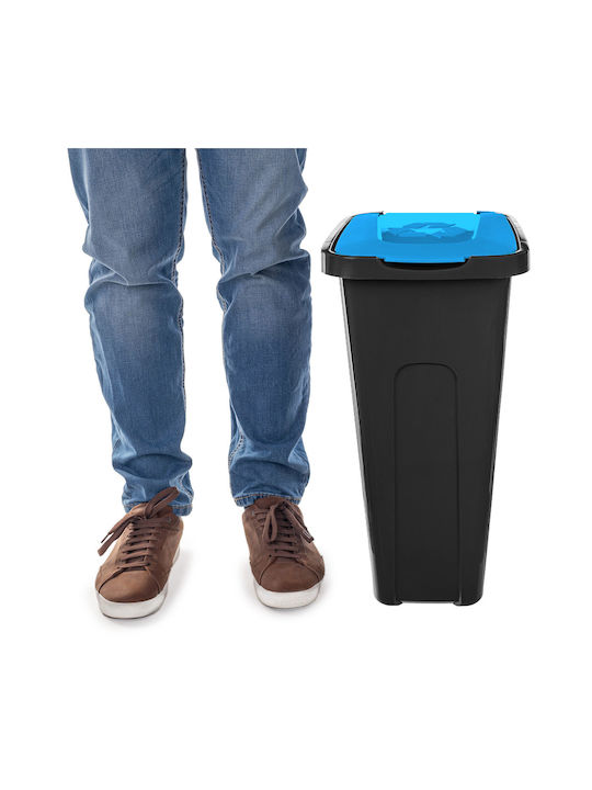 Kadax Plastic Waste Bin Black 30lt