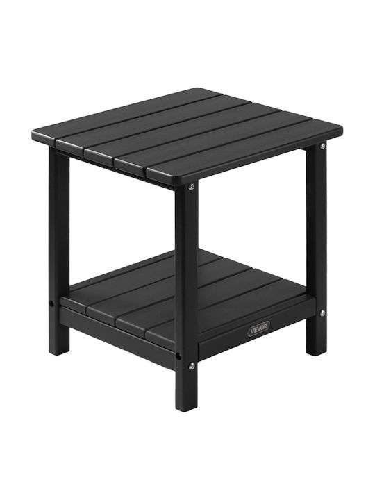 Tisch Stabil Black 45x45cm