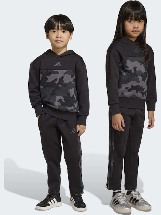 Kinder Sweatpants Set Schwarz
