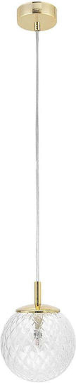 TK Lighting Cadix Hängelampe Gold 21cm