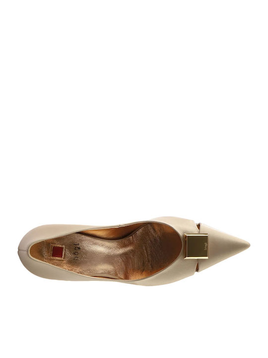 Beige Pumps