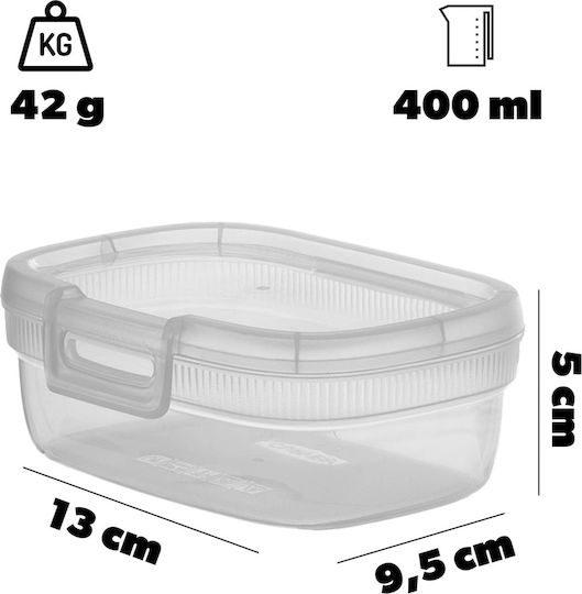 Curver Lunch Box Plastic Transparent 400ml