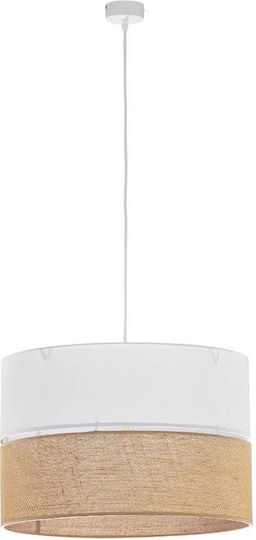 TK Lighting Linobianco Lustră Suspendată Maro 115x50cm.