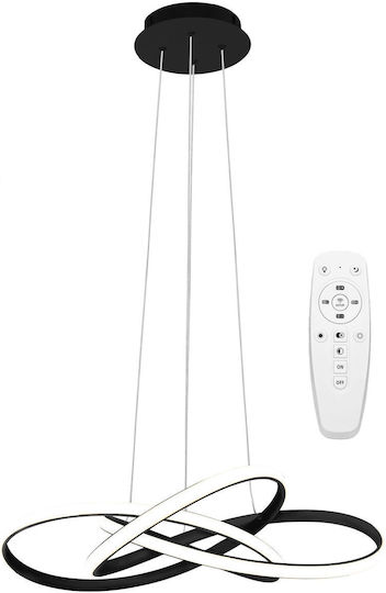 Toolight LED Κρεμαστό Φωτιστικό Μαύρο