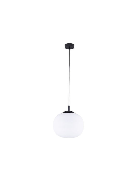 TK Lighting Κρεμαστό Φωτιστικό Λευκό με Ντουί E27