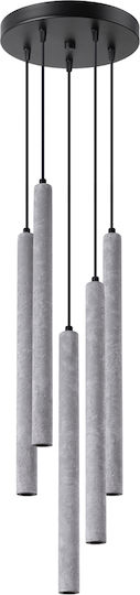 Sollux Pastelo Hängelampe Gray 22x9x52cm