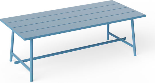 Τραπέζι Πτυσσόμενο 220x100x76 Wave blue Τραπέζι Πτυσσόμενο 220x100x76 Wave blue