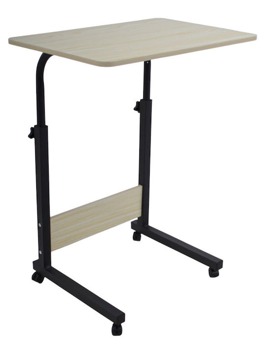 Tisch Stabil Natural Black 60x40x89cm