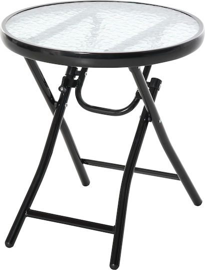 Auxiliary Foldable 45x45x50cm Black