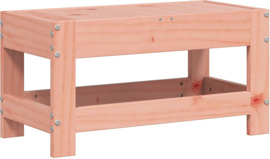 Auxiliary Garden Table 62x30x32 Brown