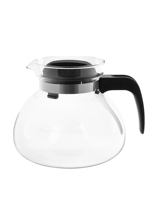 Kadax Kadax Glas-Teekanne Schwarz 1700ml