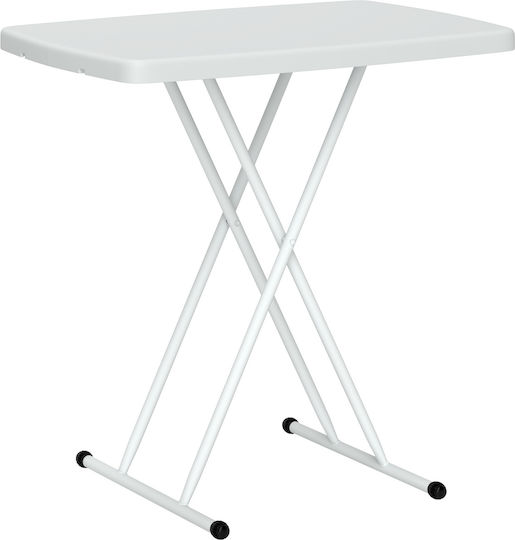 Table Foldable 76x50x74cm White