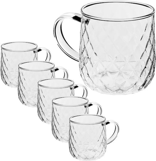 Kadax Kadax Glas Transparent Tasse 350ml 6 Stück