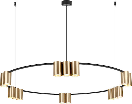 Eko Light Pendant Light Black 100cm