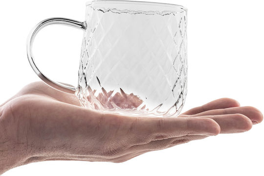 Kadax Kadax Glas Transparent Tasse 350ml 6 Stück