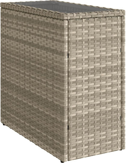 Auxiliary Free Standing 58x27.5x55cm Gray Auxiliary Free Standing 58x27.5x55cm Gray
