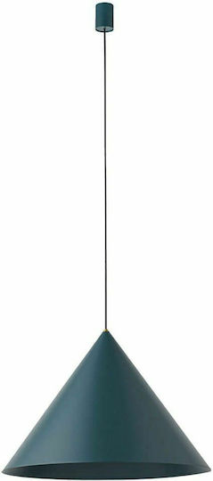Nowodvorski Zenith Lustră Suspendată Verde 50x130cm.