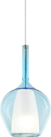 Ideal Lux Pendant Light Blue 18cm Ideal Lux Pendant Light Blue 18cm