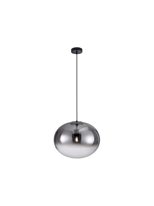 Eko Light Campania Κρεμαστό Φωτιστικό Μαύρο με Ντουί E27