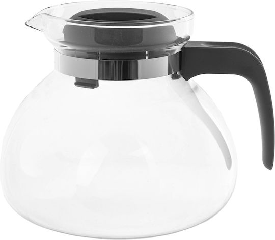 Kadax Чайник Стъклен Сив 1700ml