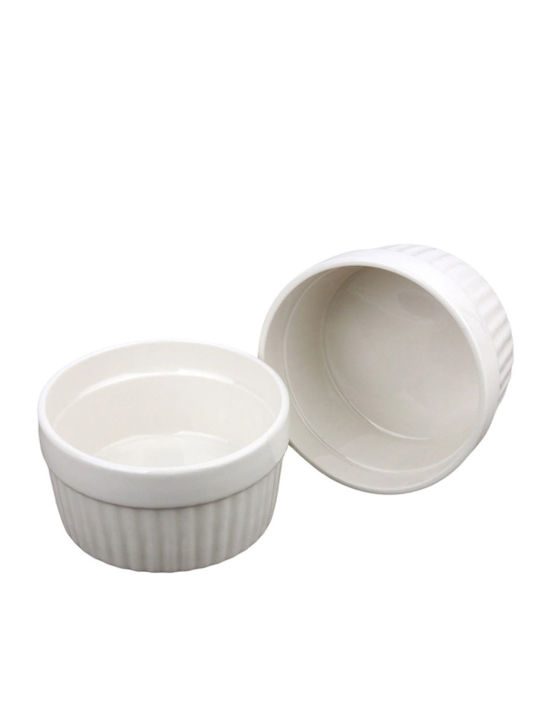 Koopman Φόρμα Ζαχαροπλαστικής για Cupcakes/Muffins Κεραμική 9x5εκ. 2τμχ