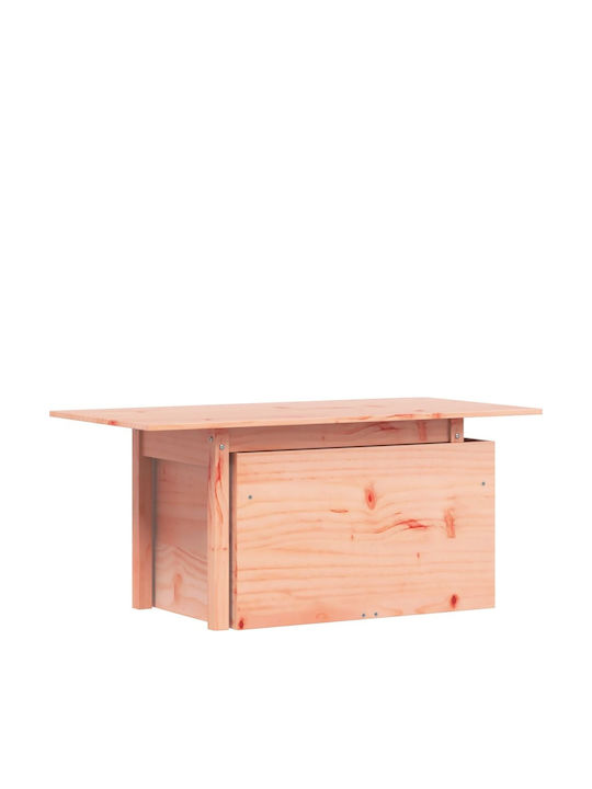 Outdoor Table from Acacia Brown Pseudo Teak 100x50x75cm