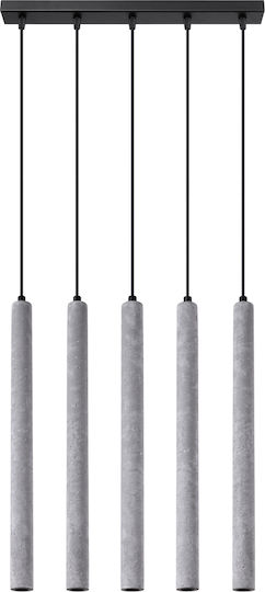 Sollux Pastelo Hängelampe Gray 103x9x52cm